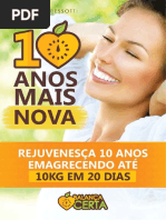 e Book Rejuvenesça 10 Anos Em 20 Dias