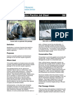 Fish Passage: Oregon Conservation Practice Job Sheet 396