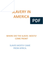 Slavery in America PDF