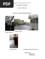 Modelo Instalações Desportivas Nas Escolas EB1 Caramila