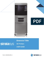 User Guide Strarasys - Dimension Elite - 3D Printer