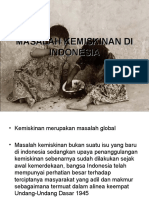 Masalah Kemiskinan Di Indonesia