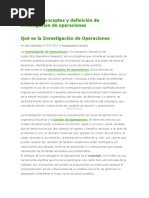 Investigacion de Operaciones 1