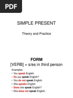 Simple Present: Theory and Practice