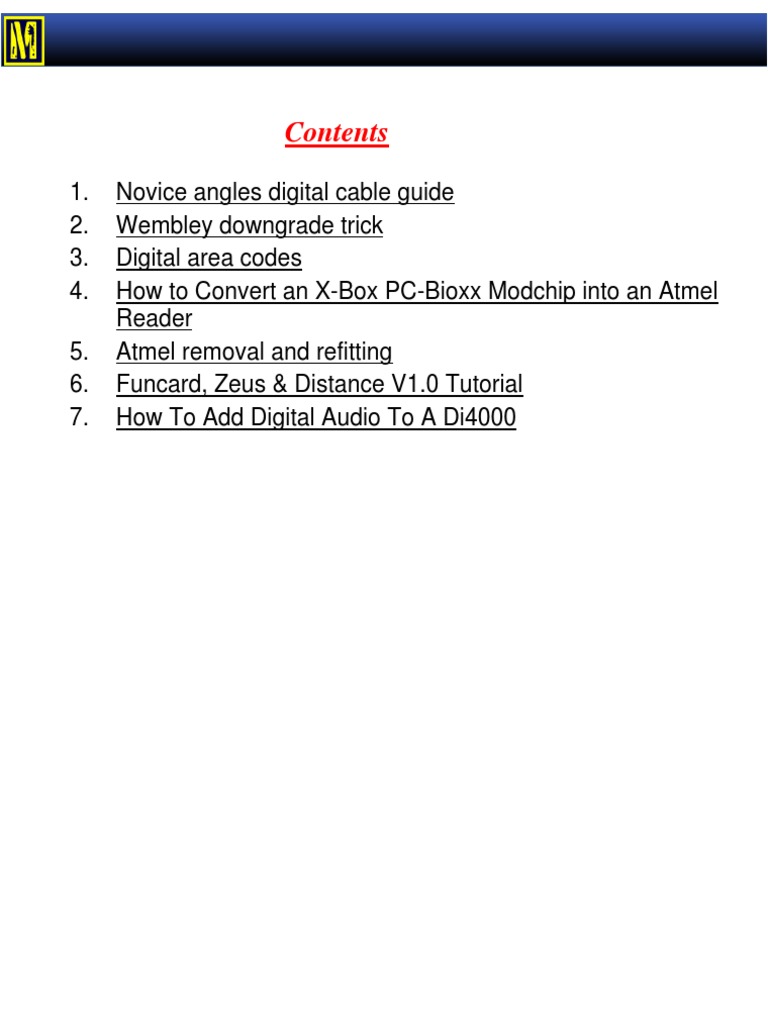 Big Cable Guide | PDF | Set Top Box | Electrical Connector