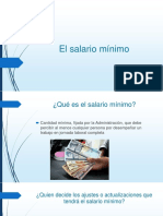 El Salario Mínimo