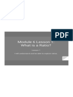 Module 6 Lesson 1 - Ratios