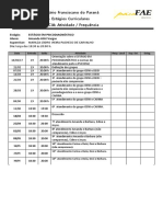 Folha de Frequencia Intervenção 
