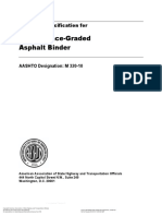 Performance-Graded Asphalt Binder: Standard Specification For