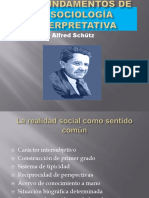 Los Fundamentos de La Sociología Interpretativa de Alfred Schütz