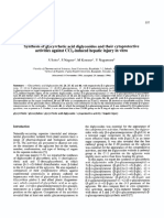 Synthesis of Glycyrrhetic Acid Diglycosides and Their Cytoprotective Activities Against Ccl,-Induced Hepatic Injury in Vitro