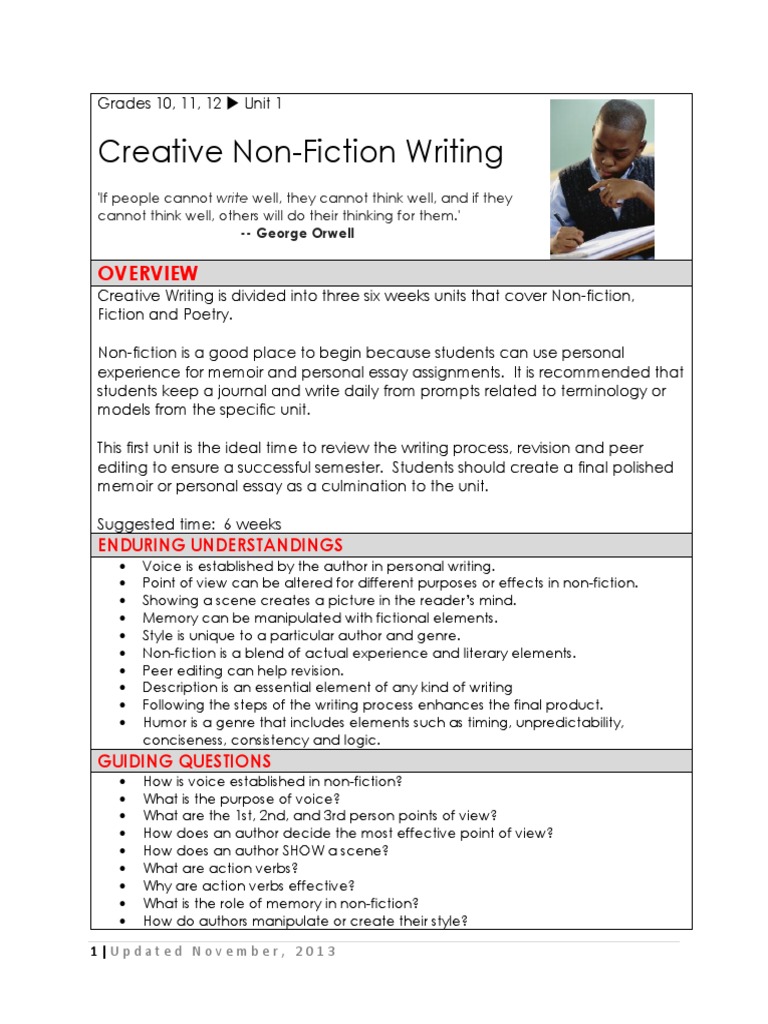 101 creative writing exercises pdf image