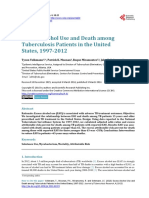 Excess Alcohol Use and Death Among Tuberculosis Patients in The United States, 1997-2012