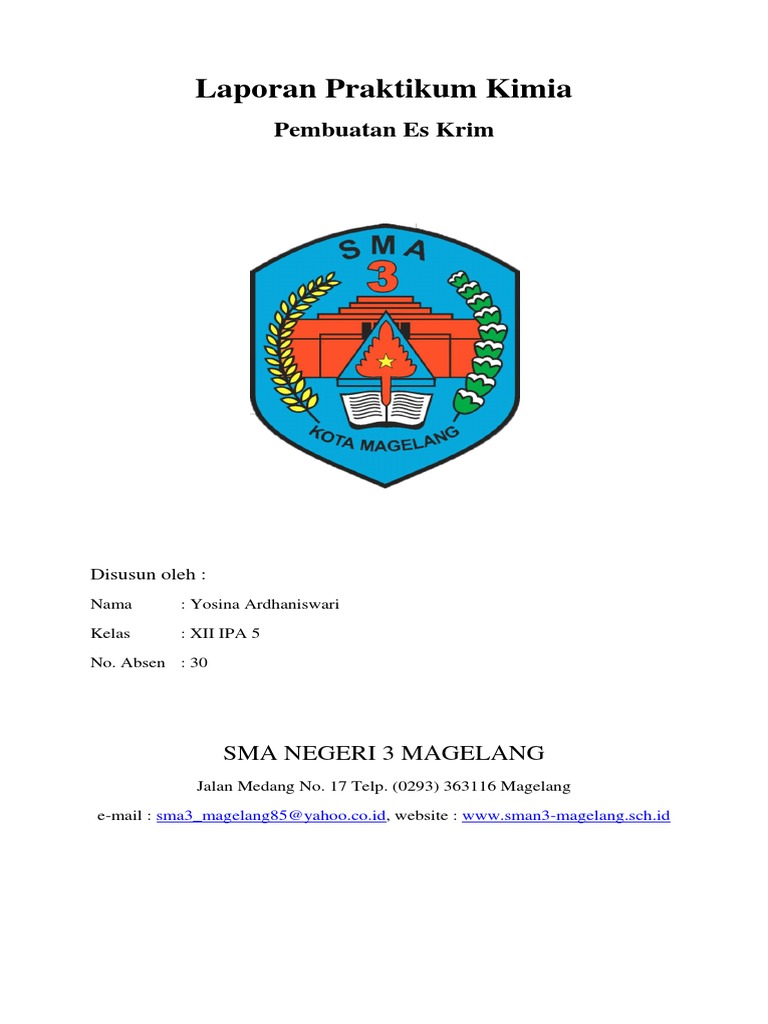 Laporan Praktikum Kimia | PDF