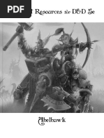 Warcraft Resources For D&D 5e PDF