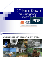 10 Things Emergency