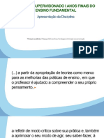 Estágio Supervisionado I Anos Finais Do Ensino Fundamental Aula 00-1