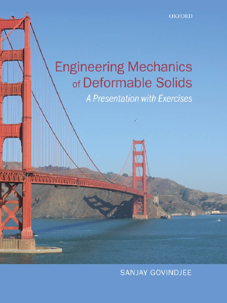 NO MASS PROD. “ILLUMINATE” Coat Sanjay Govindjee-Engineering Mechanics of Deformable Solids - A