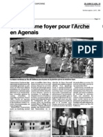 Petit Journal: 3ème Foyer À L'Arche en Agenais