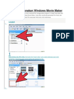 Cara Menggunakan Windows Movie Maker