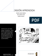 Indefensión aprendida: déficits motivacionales, cognitivos y afectivos