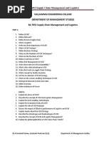 BA7051-Supply Chain Management and Logistics