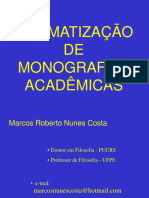 Curso de Metodologia Do Prof. Marcos