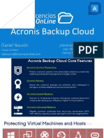 Webinar AcronisBackupCloud