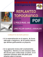 Replanteo Topografico