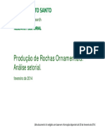 Rochas Ornamentais Análise Setorial Fevereiro 2014