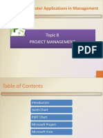 Topic 08 Project Management