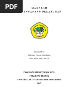 Download Tugas Makalah Perencanaan Pelabuhan by Yanwar Rizky SN365805297 doc pdf