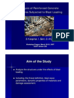 Analysis of RC Structures Subjected to Blast Loading