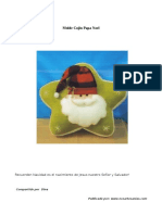 Molde Cojin Estrella Santa PDF