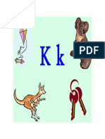 Alphabet Letter K