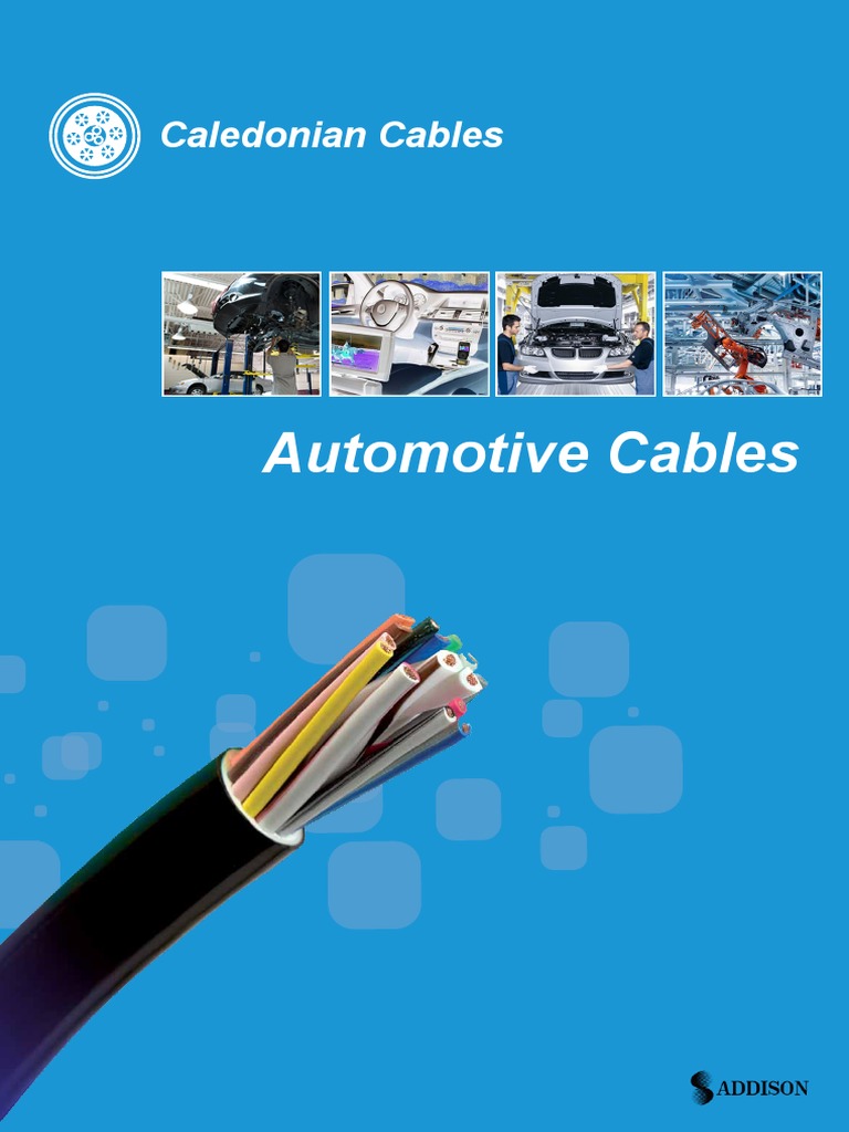 Automotive Cable PDF Electrical Conductor Thermoplastic