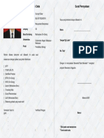 Form Verifikasi Data Dan Surat Pernyataan