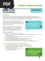 NHRMA 2018 STA Brochure