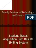 Murthy Institute of Technology and Science