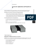 Polymer Impregnated Concrete - Uses, Properties of Polymers in Concrete