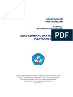 Bahan Bacaan Modul B Menu Seimbang Dan Peralatan Pelayanan Makanan Profesional PDF