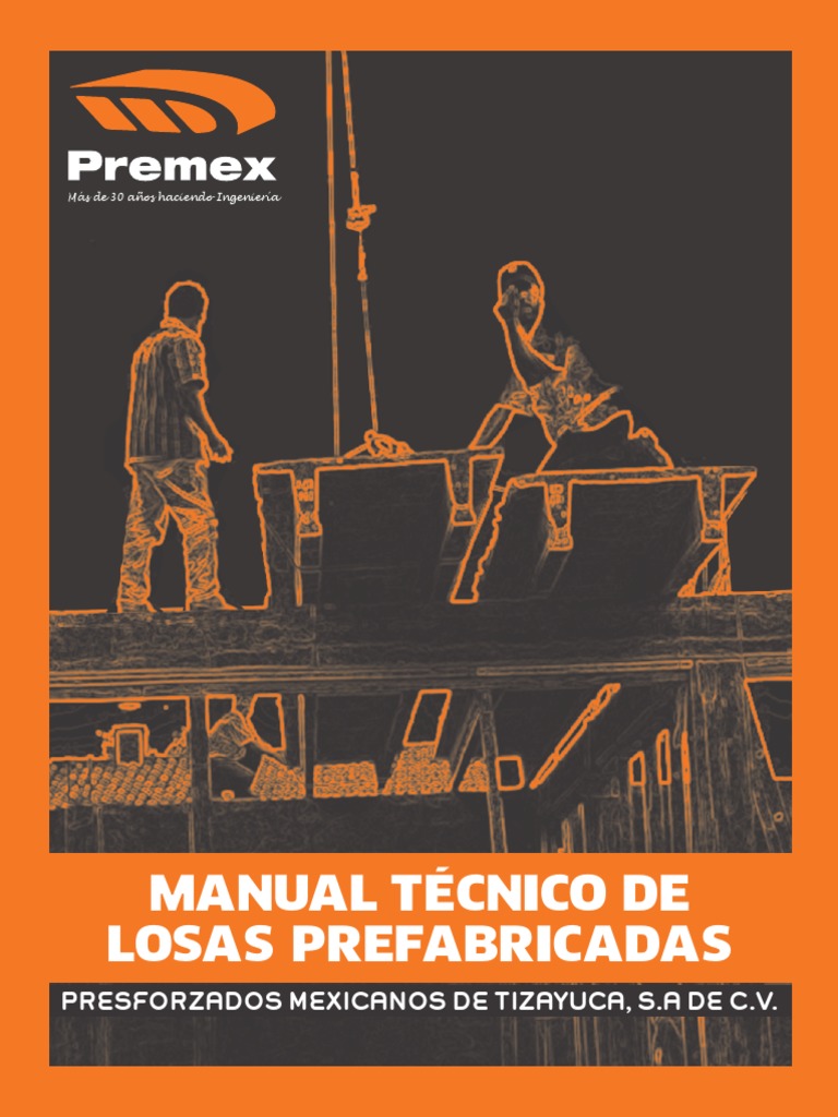 Manual Premex PDF | PDF | Hormigón | Publicación
