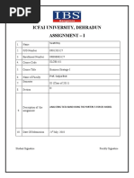 Download Business Strategy Assignment by SwatiBhardwaj SN36582035 doc pdf