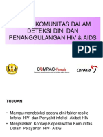 Askep Komunitas DLM Deteksi Dini HIV