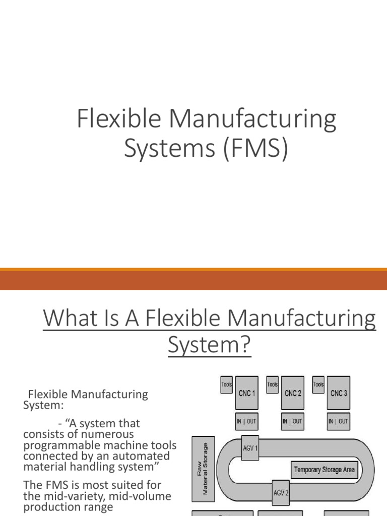 Flexible Manufacturing Systems | PDF | Automation | Systems Science