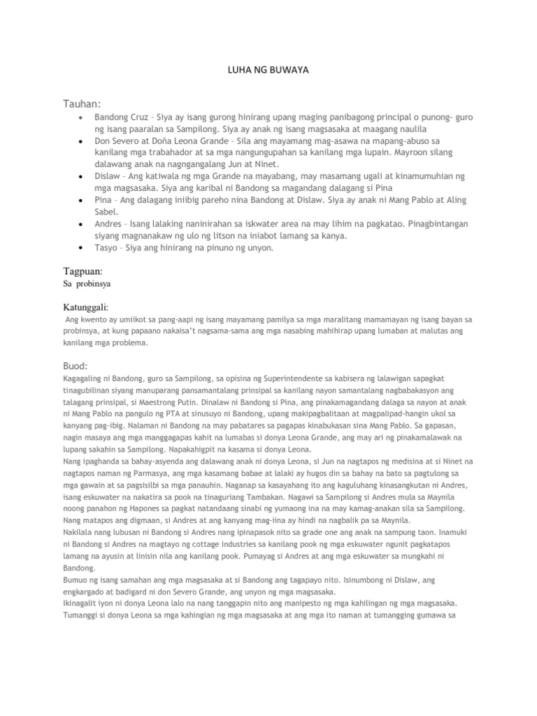 Book report ng luha ng buwaya 06 image