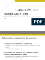 Benefits and Limits of Randomization