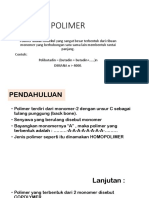 Ilmu Bahan Bab Vii - Polimer