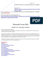 Shelly Cashman Series Microsoft Office 365 and Access 2016 Introductory 1st Edition Pratt Solutions Manual