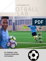 Football LAB: By: Akradej, Chin, Chalisa, Phaskorn, Patcharipa